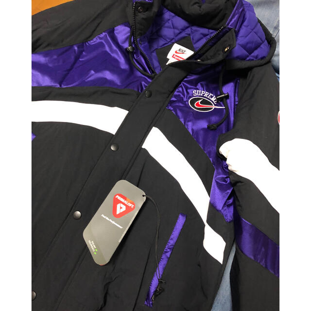 送料込 S Supreme Hooded Sport Jacket パープル