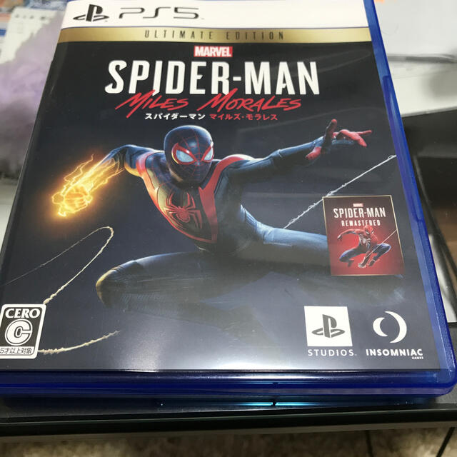 MARVEL(マーベル)のMarvel’s Spider-Man： Miles Morales（スパイダー エンタメ/ホビーのゲームソフト/ゲーム機本体(家庭用ゲームソフト)の商品写真