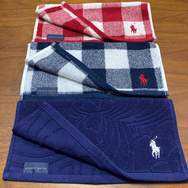 Ralph Lauren(ラルフローレン)のシーズ1891様専用　5 🐎ラルフローレン　ハンカチ　6枚セット レディースのファッション小物(ハンカチ)の商品写真