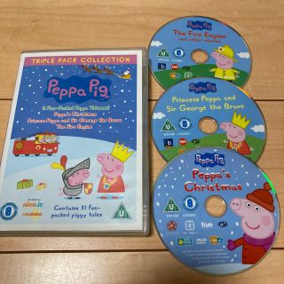 大人気　Peppa Pig 英語　輸入盤　DVD ３枚組(キッズ/ファミリー)