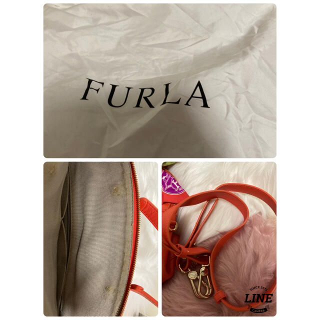 Furla(フルラ)の専用FURLA フルラ　ハンドバッグ  エルメススカーフつき レディースのバッグ(ハンドバッグ)の商品写真