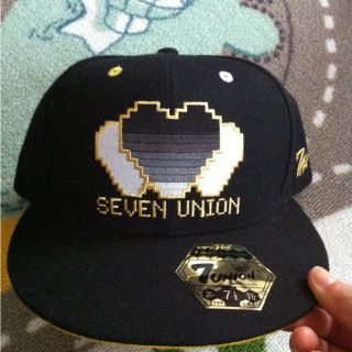 セブンユニオン(7UNION)のセブン ユニオン♥キャップ 7 二分の一(キャップ)