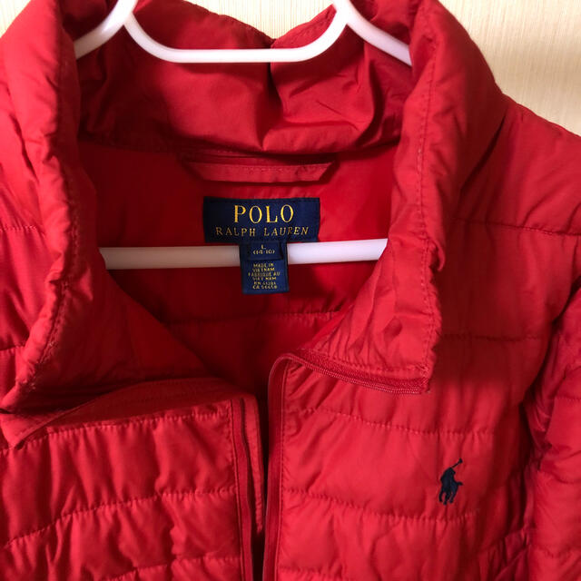 POLO RALPH LAUREN(ポロラルフローレン)のPolo Ralph Lauren ジャンバー 160 赤 キッズ/ベビー/マタニティのキッズ服男の子用(90cm~)(Tシャツ/カットソー)の商品写真