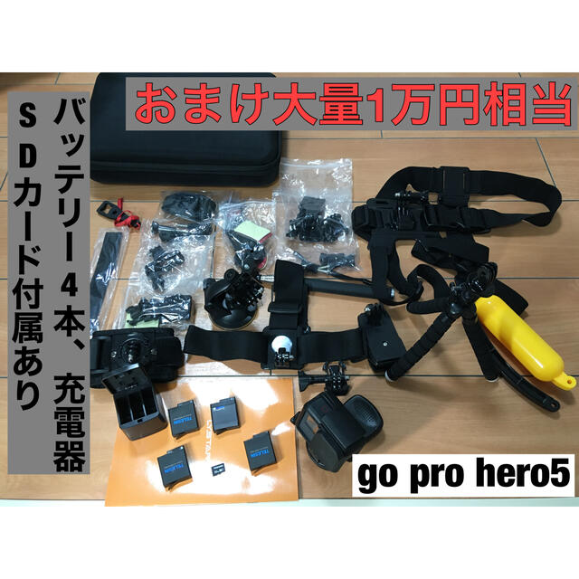 カメラGopro Hero 5 おまけ多数