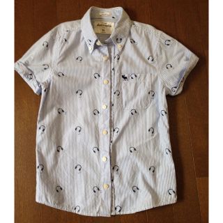 アバクロンビーアンドフィッチ(Abercrombie&Fitch)のアバクロ✾﻿キッズ ストライプシャツ(Tシャツ/カットソー)