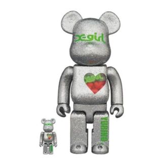 メディコムトイ(MEDICOM TOY)のBE@RBRICK X-girl × YURINO(E-girls) 400％(ぬいぐるみ/人形)