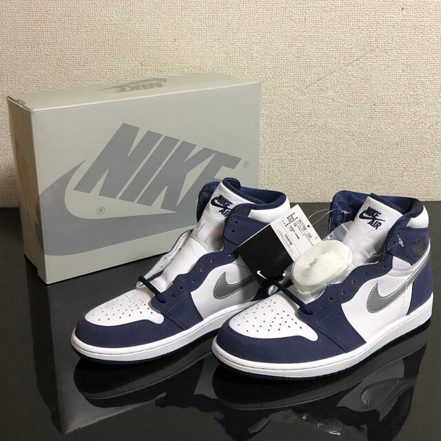 エア ジョーダン 1 HIGH OG CO.JP  Midnight Navy