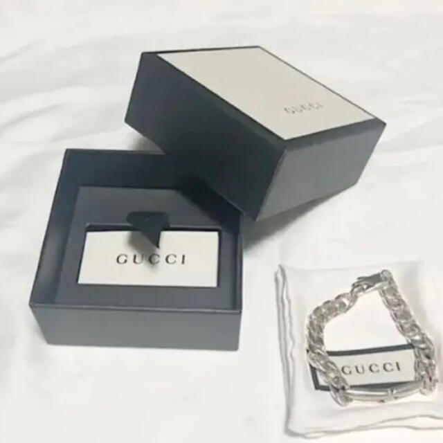 Gucci(グッチ)の美品　GUCCI グッチ　ノットブレスレット　AAA 西島隆弘 メンズのアクセサリー(ブレスレット)の商品写真