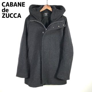 カバンドズッカ(CABANE de ZUCCa)のCABANE de ZUCCA カバンドズッカ メルトンフードコート(ブルゾン)