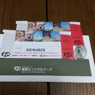 ≪今月末迄お値下げ≫姫路セントラルパーク 入場券大人二枚(遊園地/テーマパーク)