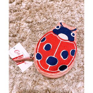 キャスキッドソン(Cath Kidston)のてんとう虫ポーチ(その他)