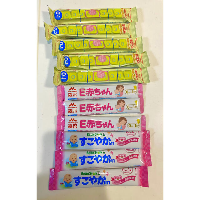 ベビー粉ミルク　お試しセット キッズ/ベビー/マタニティの授乳/お食事用品(その他)の商品写真