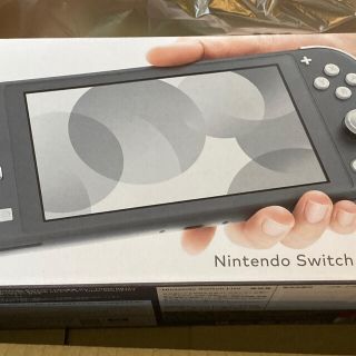 ニンテンドウ(任天堂)の 【新品未開封】 Nintendo Switch Liteグレー (携帯用ゲーム機本体)