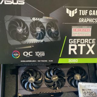 asus GeForce Rtx 3080 オーバークロック(PCパーツ)