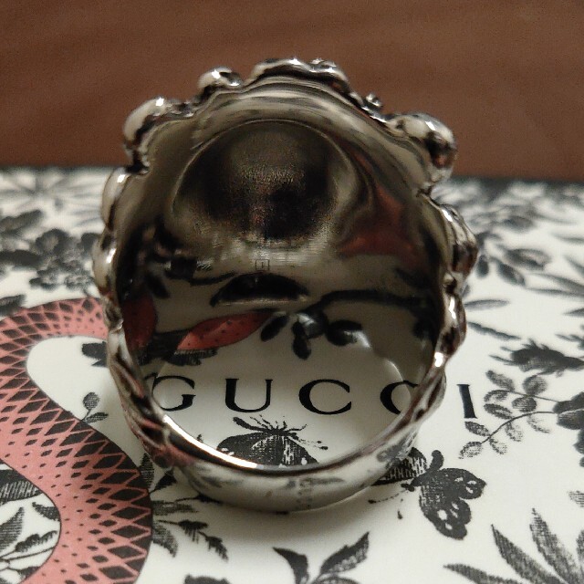 Gucci(グッチ)のGUCCIライオンヘッドリング メンズのアクセサリー(リング(指輪))の商品写真