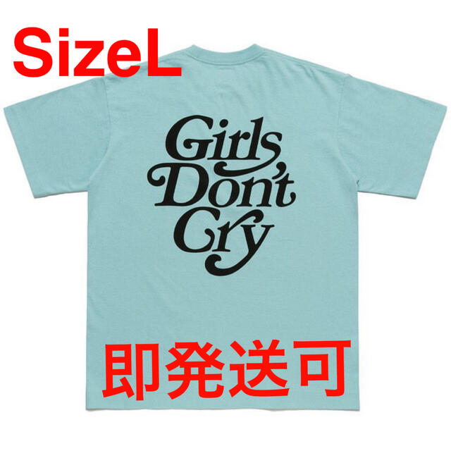 GDC(ジーディーシー)のhuman made girls don't cry Tシャツ ブルー Lサイズ メンズのトップス(Tシャツ/カットソー(半袖/袖なし))の商品写真