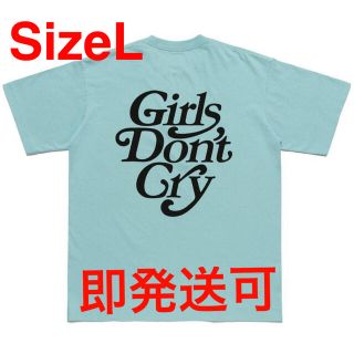 ジーディーシー(GDC)のhuman made girls don't cry Tシャツ ブルー Lサイズ(Tシャツ/カットソー(半袖/袖なし))