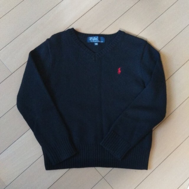 Ralph Lauren(ラルフローレン)のラルフローレン☆Vネックセーター☆110 キッズ/ベビー/マタニティのキッズ服男の子用(90cm~)(ニット)の商品写真