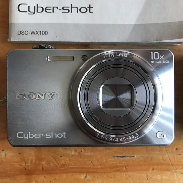 SONY - SONY Cyber−Shot WX DSC-WX100(S)デジカメの通販 by