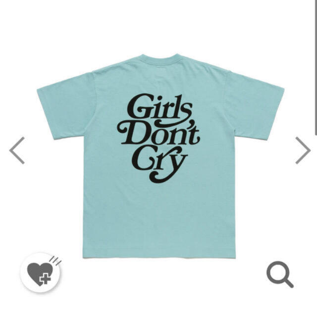 human made girls don't cry ブルーtシャツ　Lサイズ