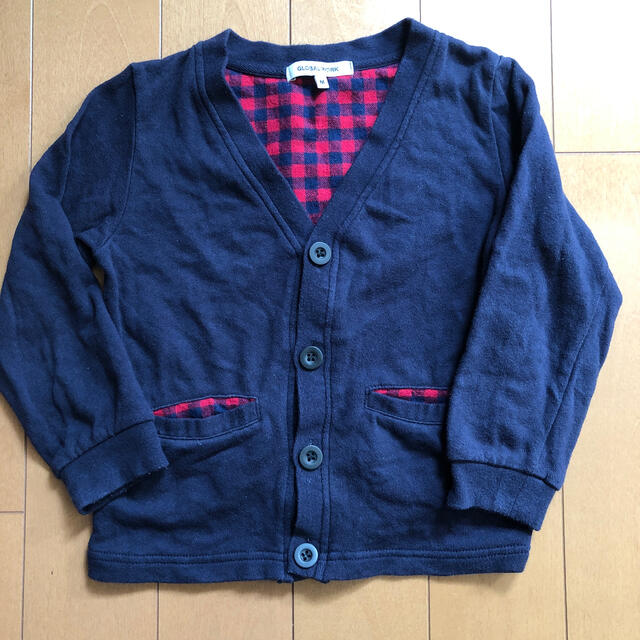 GLOBAL WORK(グローバルワーク)のカーディガン キッズ/ベビー/マタニティのキッズ服男の子用(90cm~)(カーディガン)の商品写真