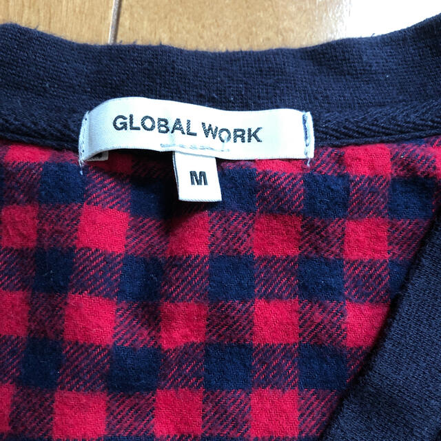 GLOBAL WORK(グローバルワーク)のカーディガン キッズ/ベビー/マタニティのキッズ服男の子用(90cm~)(カーディガン)の商品写真