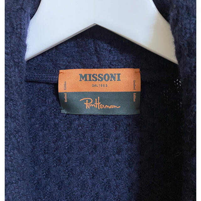 Missoni×Ronherman カーディガン　定価16万