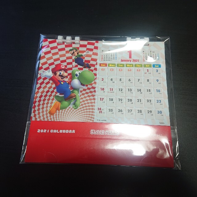 任天堂(ニンテンドウ)のマリオ カレンダー4点セット エンタメ/ホビーのゲームソフト/ゲーム機本体(その他)の商品写真