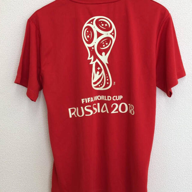 ロシアワールドカップ2018  バドワイザーTシャツ スポーツ/アウトドアのサッカー/フットサル(記念品/関連グッズ)の商品写真