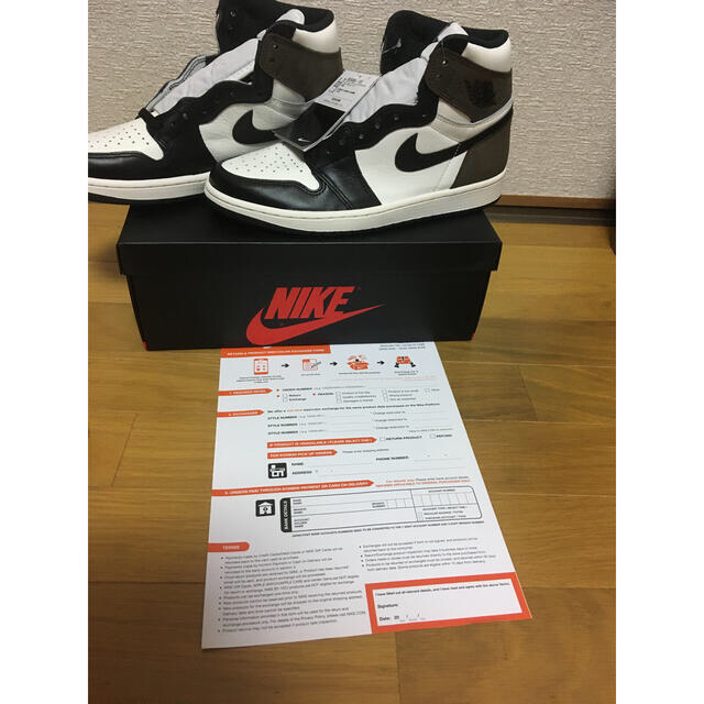 NIKE(ナイキ)の26.5 AIR JORDAN1 RETRO OG  Dark Mocha メンズの靴/シューズ(スニーカー)の商品写真