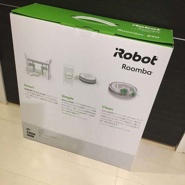 iRobot(アイロボット)の【新品未使用】ルンバ890 iRobot スマホ/家電/カメラの生活家電(掃除機)の商品写真