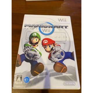 ウィー(Wii)のWii マリオカート　(家庭用ゲームソフト)