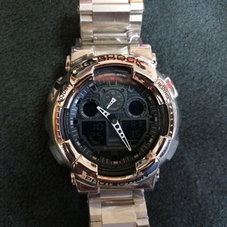 ジーショック(G-SHOCK)のga-100 フルメタル　カスタム　CASIO G-SHOCK 腕時計(腕時計(デジタル))
