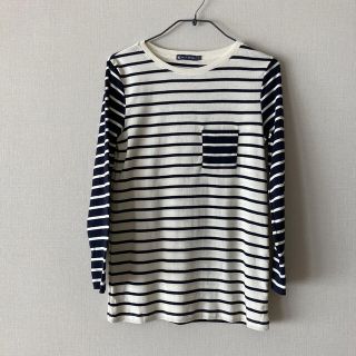 プチバトー(PETIT BATEAU)のプチバトー　petit bateau 大人用カットソー　未使用美品。(カットソー(長袖/七分))