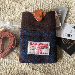 ハリスツイード(Harris Tweed)の値下げ　ハリスツイード　マルチケース　2way ショルダー　スマホケース　ハリス(ショルダーバッグ)