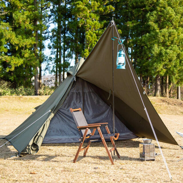 BUNDOK ソロティピーtc グランドシート付き