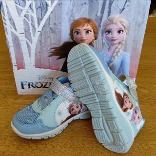 ディズニー(Disney)のディズニーキャラクター スニーカー キッズ 女の子 アナと雪の女王(スニーカー)