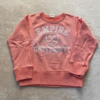 エフオーキッズ(F.O.KIDS)のF.O.KIDS 130 オレンジ トレーナー スウェット used(Tシャツ/カットソー)