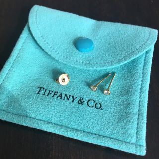 ティファニー(Tiffany & Co.)のティファニー　ダイヤモンド　バイザヤード　一粒ピアス(ピアス)