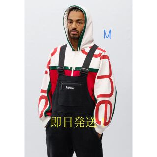 シュプリーム(Supreme)のSupreme Polartec® Overalls ブラック M(サロペット/オーバーオール)