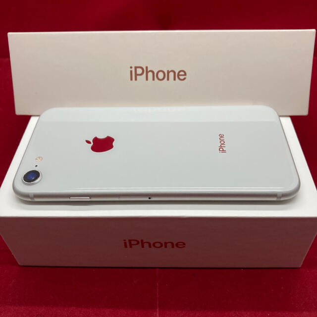 SIMフリー iPhone8 64GB シルバー 美品