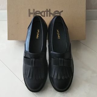 ヘザー(heather)の厚底ローファー  【Heather】(ローファー/革靴)