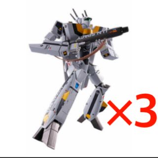 マクロス(macros)の【3セット】DX超合金 VF-1S バルキリー ロイフォッカー スペシャル(模型/プラモデル)