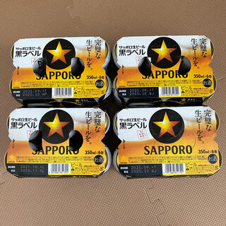 サッポロ(サッポロ)のサッポロ　生ビール　黒ラベル　24缶　1ケース(ビール)