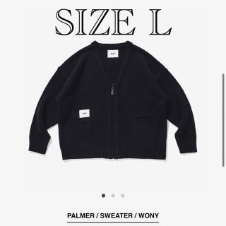 ダブルタップス(W)taps)の20A/W PALMER BLACK(ニット/セーター)