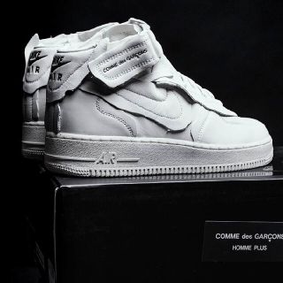 コムデギャルソンオムプリュス(COMME des GARCONS HOMME PLUS)のCOMME des GARCONS × Nike Air Force 1 Mid(スニーカー)