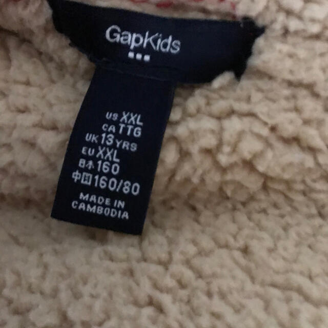 GAP Kids(ギャップキッズ)のGAPパーカー160cm キッズ/ベビー/マタニティのキッズ服女の子用(90cm~)(ジャケット/上着)の商品写真