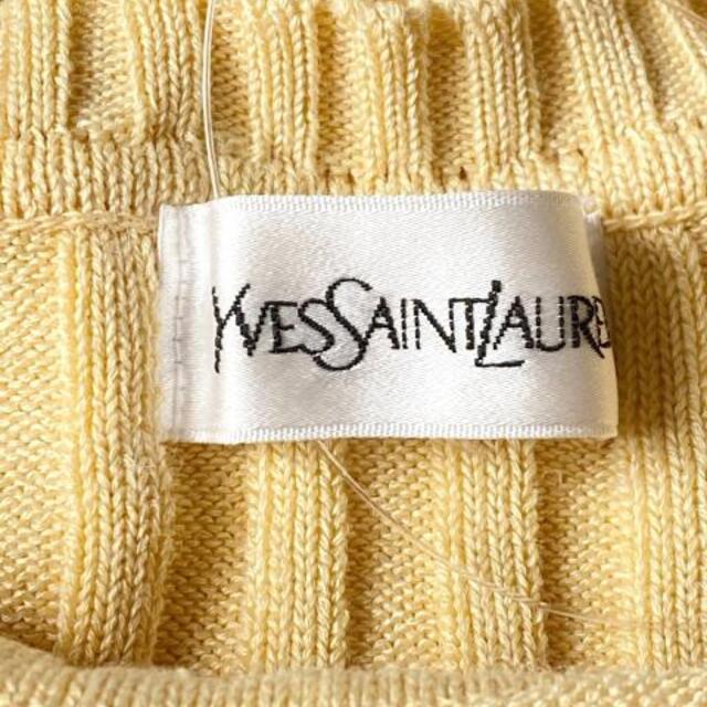 Saint Laurent(サンローラン)のイヴサンローラン 半袖セーター サイズM - レディースのトップス(ニット/セーター)の商品写真
