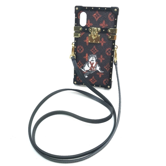 LOUIS VUITTON - ルイヴィトン アイ・トランク キャットグラム iPhone LOUIS VUITTON - ルイヴィトン アイ・トランク キャットグラム iPhone
