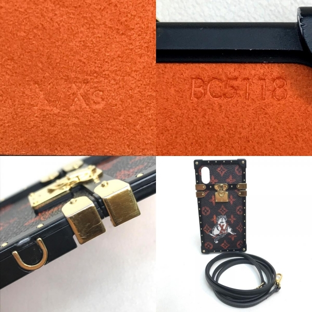 LOUIS VUITTON - ルイヴィトン アイ・トランク キャットグラム iPhone LOUIS VUITTON - ルイヴィトン アイ・トランク キャットグラム iPhone